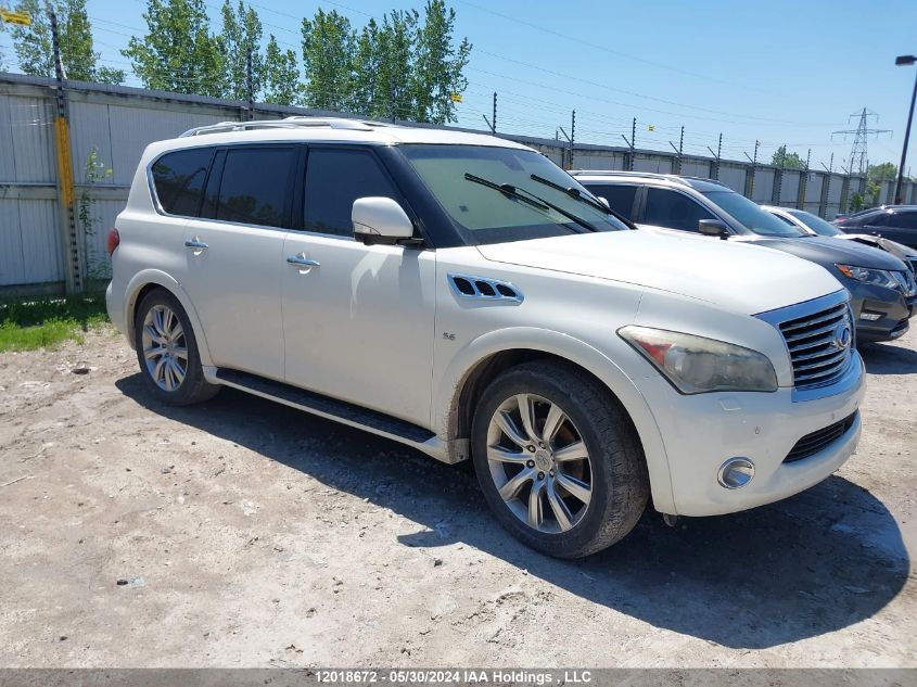 2014 Infiniti Qx80 VIN: JN8AZ2NE9E9063258 Lot: 12018672