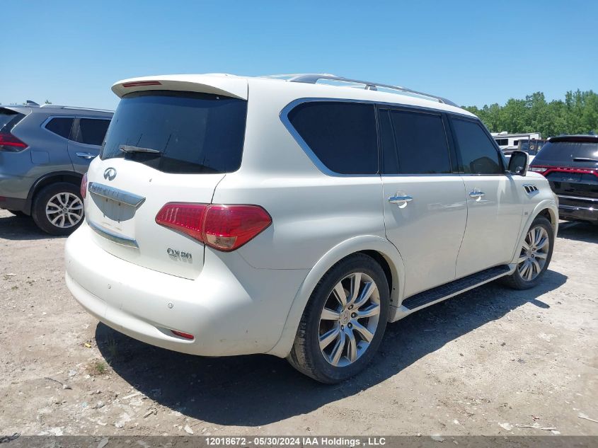 2014 Infiniti Qx80 VIN: JN8AZ2NE9E9063258 Lot: 12018672