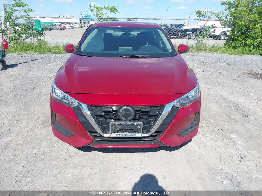 2020 Nissan Sentra VIN: 3N1AB8CV0LY206405 Lot: 12018673