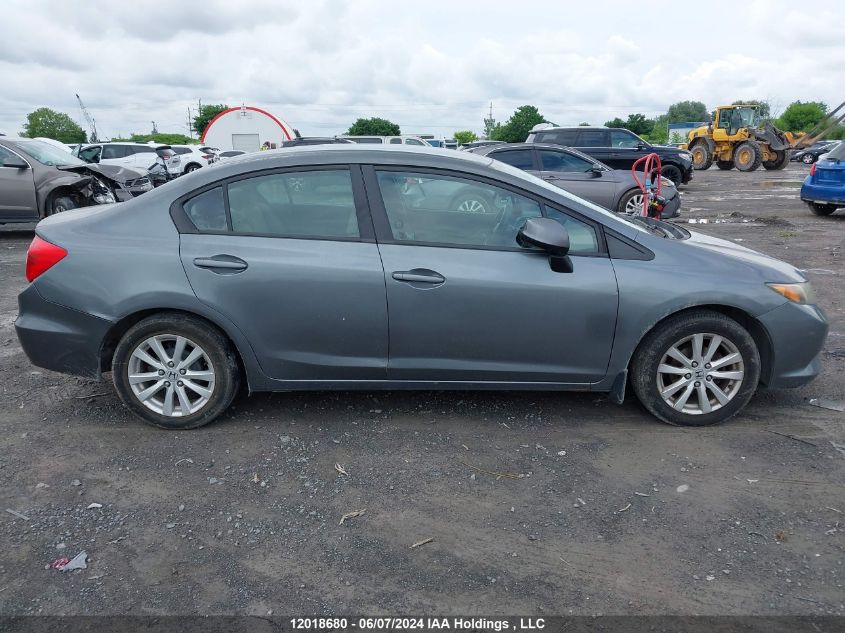 2012 Honda Civic VIN: 2HGFB2F49CH113845 Lot: 12018680