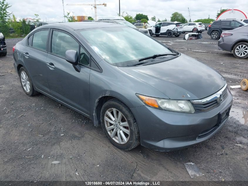 2012 Honda Civic VIN: 2HGFB2F49CH113845 Lot: 12018680