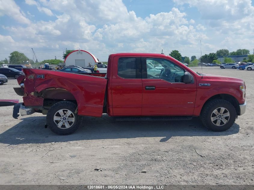2016 Ford F-150 Xlt VIN: 1FTEX1EP1GFC08358 Lot: 12018681
