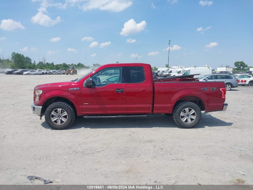 2016 Ford F-150 Xlt VIN: 1FTEX1EP1GFC08358 Lot: 12018681