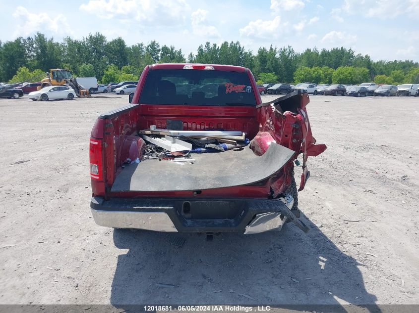 2016 Ford F-150 Xlt VIN: 1FTEX1EP1GFC08358 Lot: 12018681