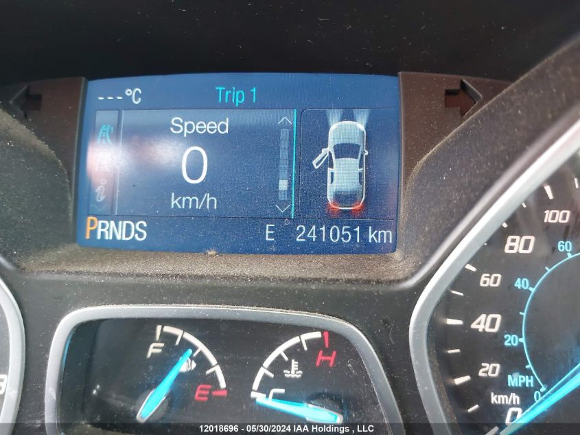 2014 Ford Escape S VIN: 1FMCU0F75EUD20691 Lot: 12018696