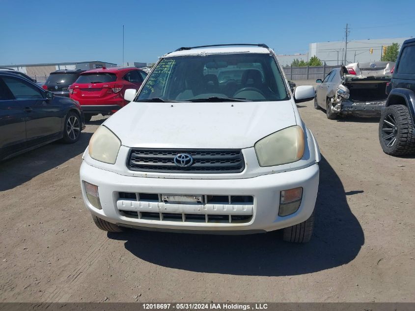 2001 Toyota Rav4 VIN: JTEHH20V610058940 Lot: 12018697