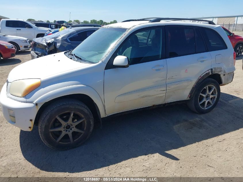 2001 Toyota Rav4 VIN: JTEHH20V610058940 Lot: 12018697