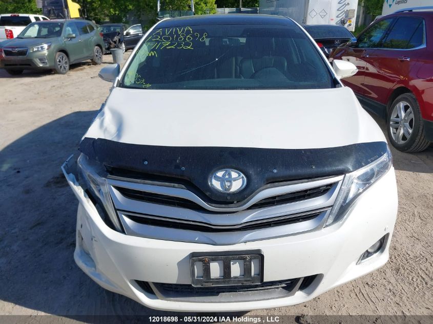 2015 Toyota Venza Base V6 VIN: 4T3BK3BB2FU117232 Lot: 12018698