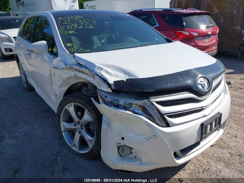 2015 Toyota Venza Base V6 VIN: 4T3BK3BB2FU117232 Lot: 12018698