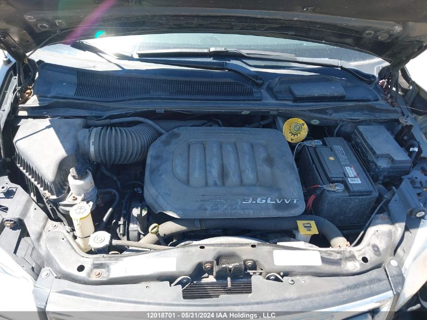 2016 Chrysler Town & Country Touring L VIN: 2C4RC1CG7GR164407 Lot: 12018701