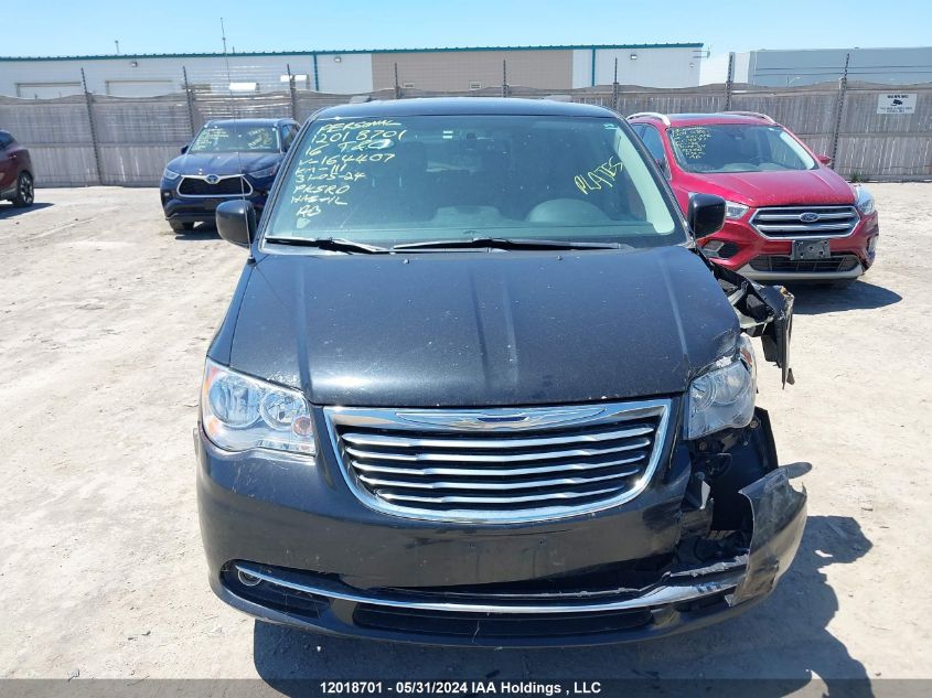 2016 Chrysler Town & Country Touring L VIN: 2C4RC1CG7GR164407 Lot: 12018701
