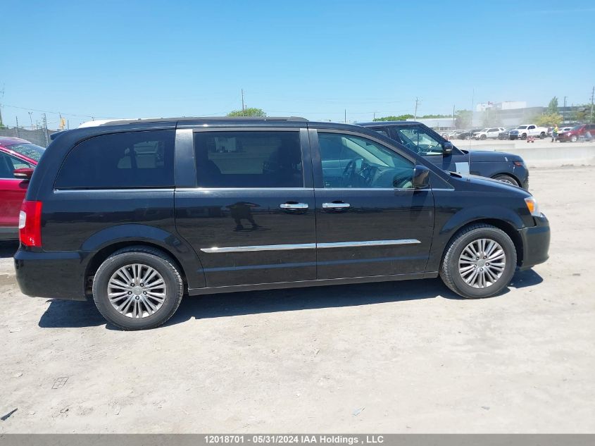 2016 Chrysler Town & Country Touring L VIN: 2C4RC1CG7GR164407 Lot: 12018701