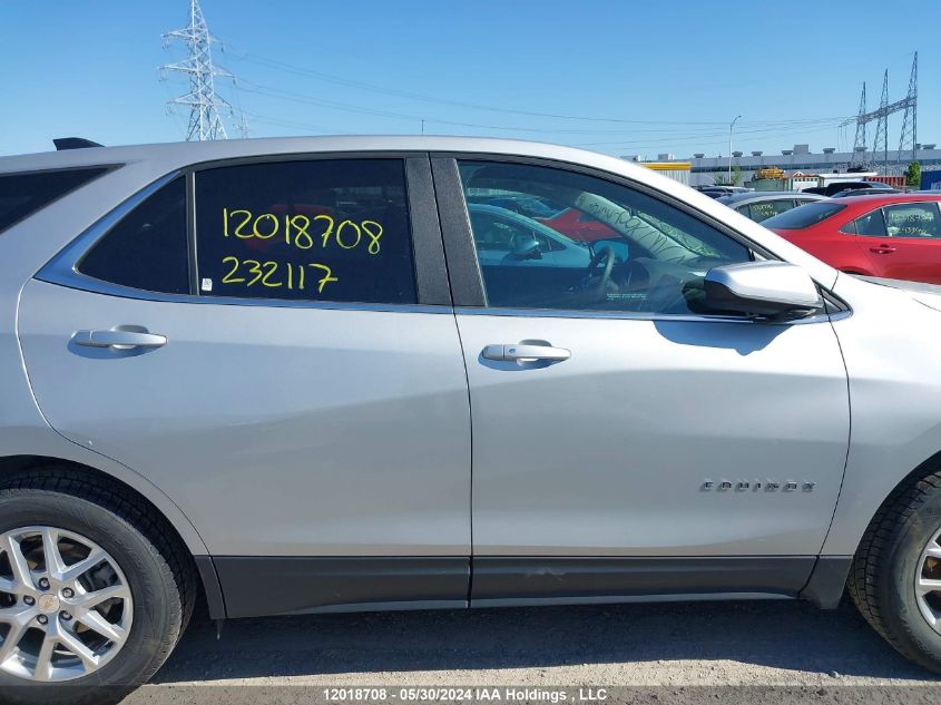 2022 Chevrolet Equinox Lt VIN: 3GNAXUEVXNL232117 Lot: 12018708