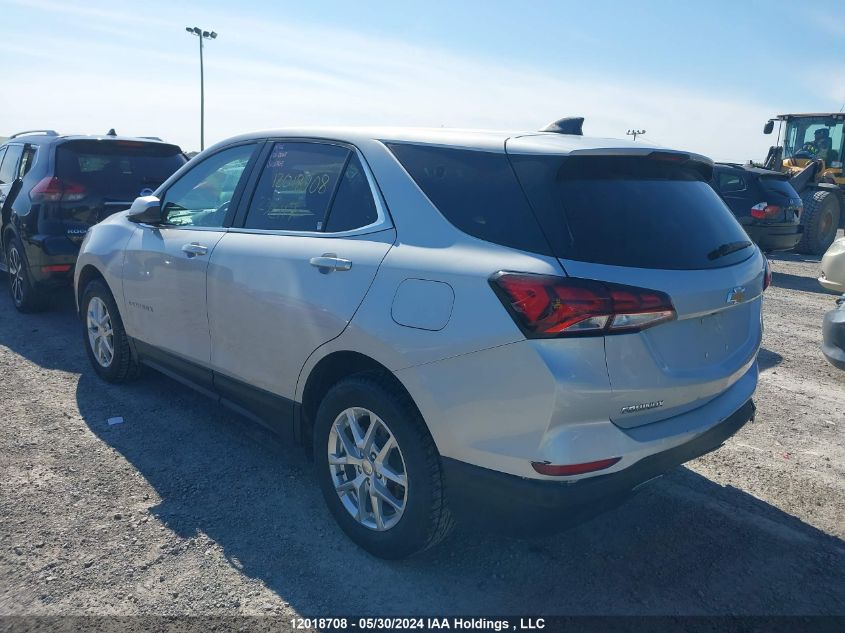 2022 Chevrolet Equinox Lt VIN: 3GNAXUEVXNL232117 Lot: 12018708