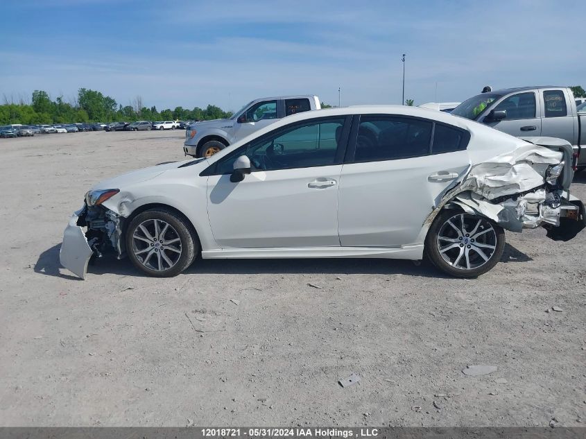 2017 Subaru Impreza VIN: 4S3GKAF60H1604096 Lot: 12018721