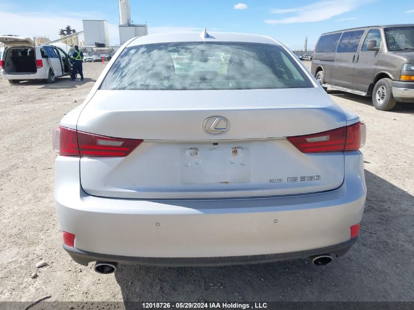 2014 Lexus Is 350 VIN: JTHCE1D24E5004691 Lot: 12018726