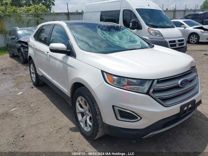 2016 Ford Edge Sel VIN: 2FMPK4J82GBB85628 Lot: 12018731