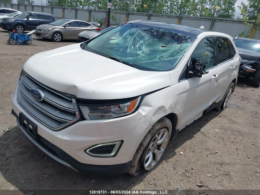 2016 Ford Edge Sel VIN: 2FMPK4J82GBB85628 Lot: 12018731