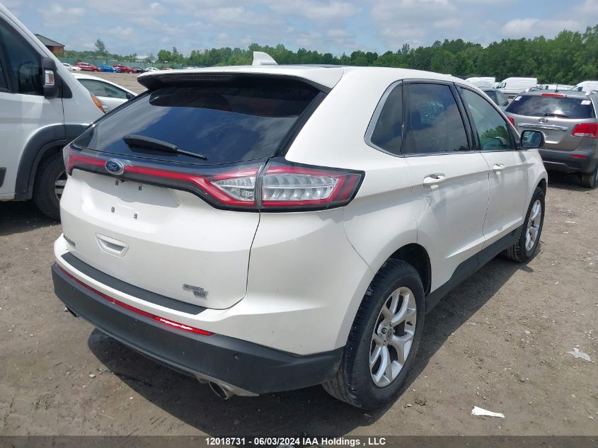 2016 Ford Edge Sel VIN: 2FMPK4J82GBB85628 Lot: 12018731