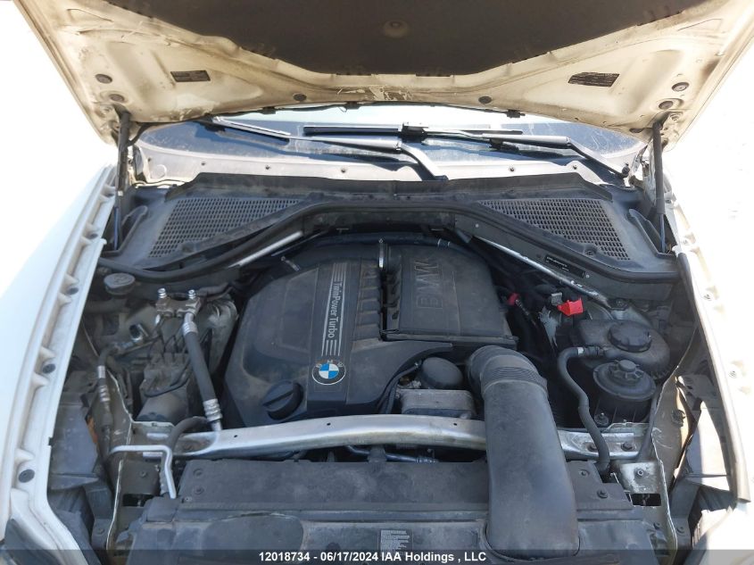 2013 BMW X6 VIN: 5UXFG2C54DL782895 Lot: 12018734