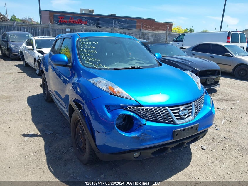 2012 Nissan Juke Sv VIN: JN8AF5MV9CT116083 Lot: 12018741