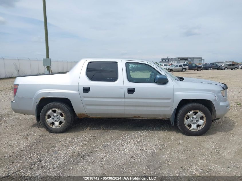 2007 Honda Ridgeline VIN: 2HJYK16467H000437 Lot: 12018742