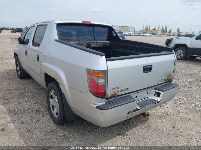 2007 Honda Ridgeline VIN: 2HJYK16467H000437 Lot: 12018742