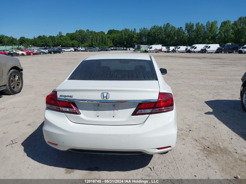 2013 Honda Civic Sdn VIN: 2HGFB2F41DH028905 Lot: 12018745