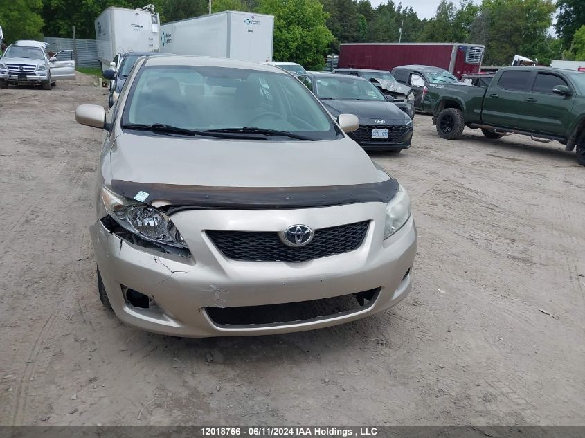 2010 Toyota Corolla Le VIN: 2T1BU4EE9AC194172 Lot: 12018756