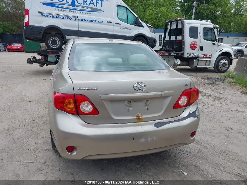 2010 Toyota Corolla Le VIN: 2T1BU4EE9AC194172 Lot: 12018756