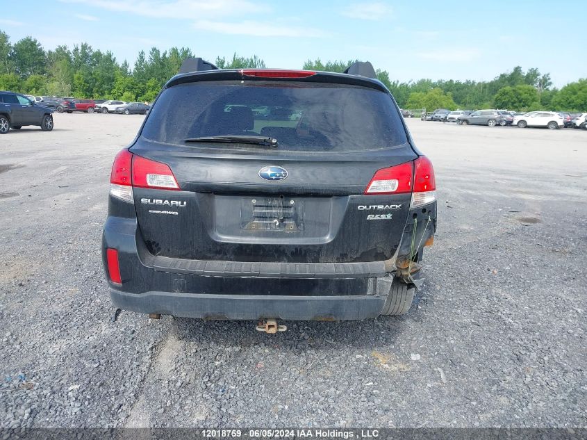 2011 Subaru Outback VIN: 4S4BRHBCXB3334831 Lot: 12018759