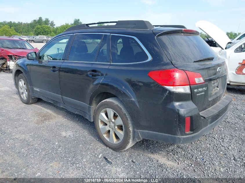 2011 Subaru Outback VIN: 4S4BRHBCXB3334831 Lot: 12018759