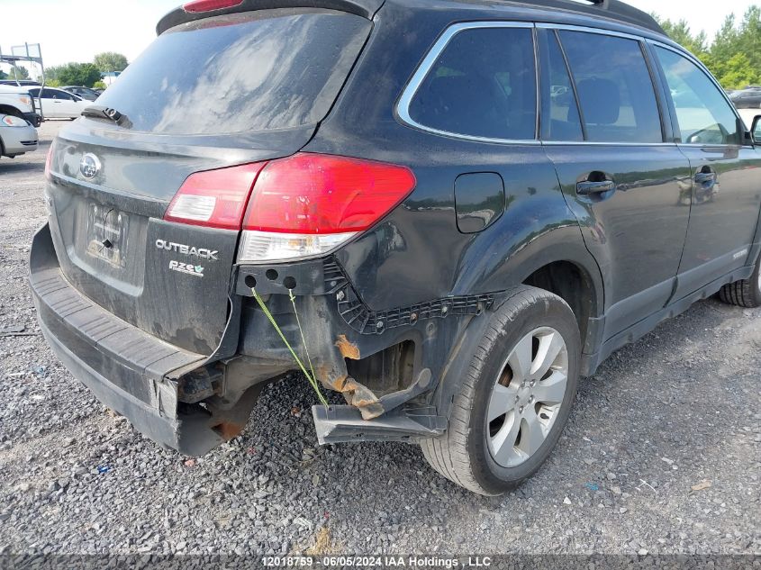 2011 Subaru Outback VIN: 4S4BRHBCXB3334831 Lot: 12018759