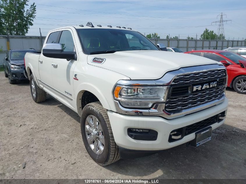 2019 Ram 2500 Limited VIN: 3C6UR5SL3KG598392 Lot: 12018761