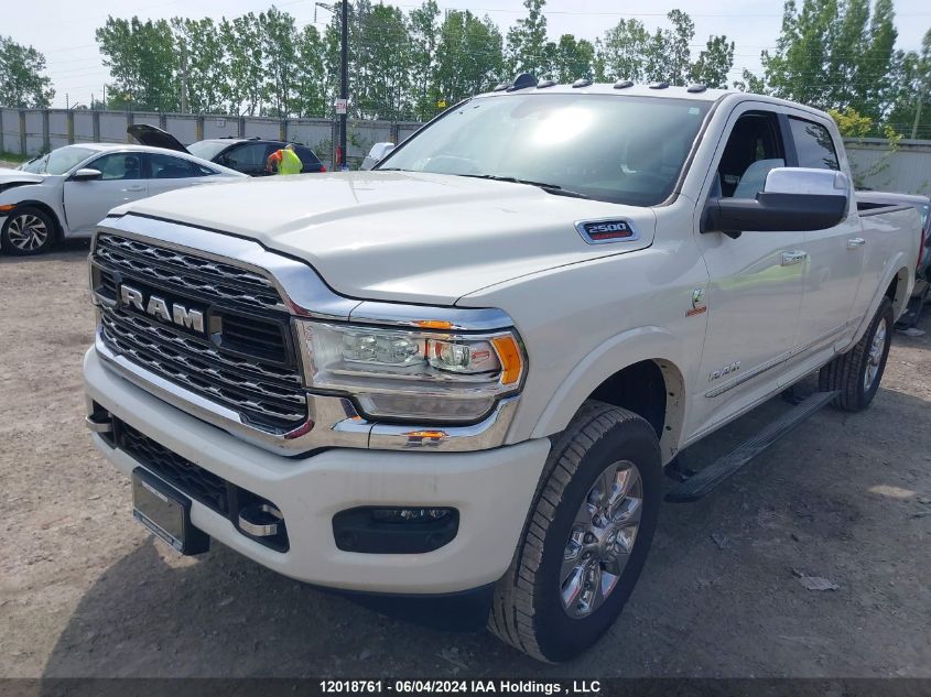 2019 Ram 2500 Limited VIN: 3C6UR5SL3KG598392 Lot: 12018761