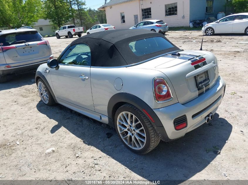 2012 Mini Cooper S VIN: WMWSY3C5XCT144911 Lot: 12018765