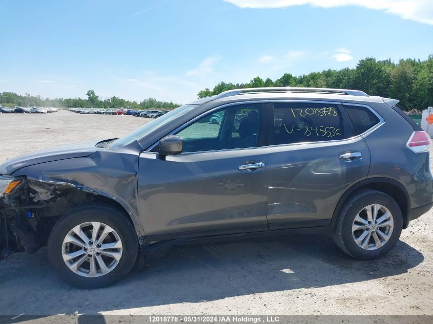 2016 Nissan Rogue VIN: 5N1AT2MVXGC845536 Lot: 12018778