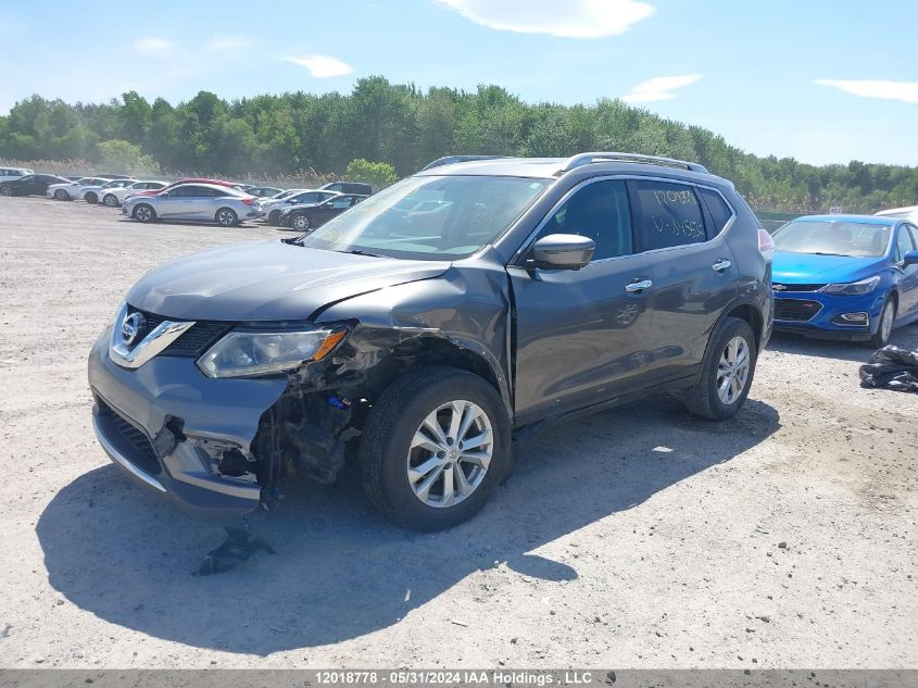 2016 Nissan Rogue VIN: 5N1AT2MVXGC845536 Lot: 12018778