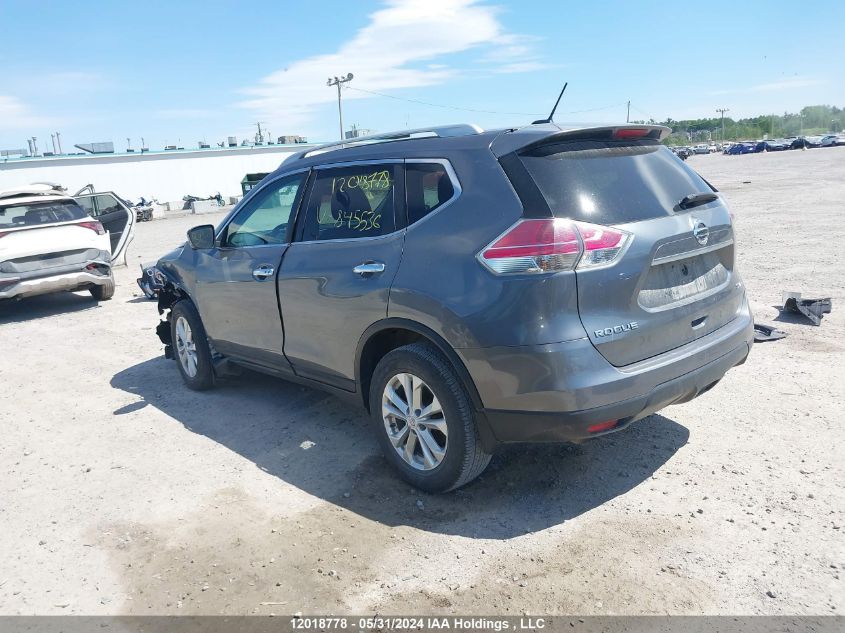 2016 Nissan Rogue VIN: 5N1AT2MVXGC845536 Lot: 12018778