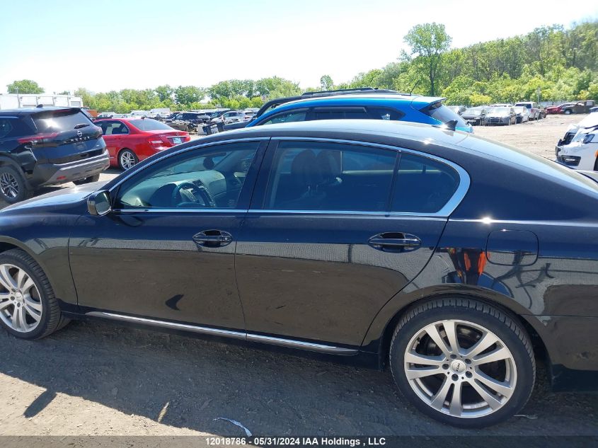 2007 Lexus Gs 350 VIN: JTHCE96S970012443 Lot: 12018786