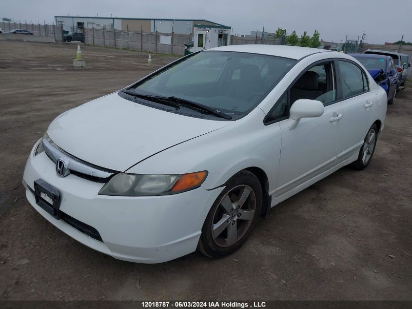 2007 Honda Civic Sdn VIN: 2HGFA16557H102885 Lot: 12018787