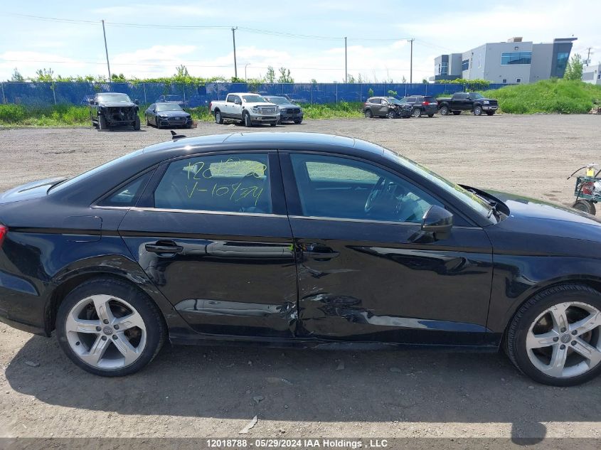 2017 Audi A3 VIN: WAUAUGFF7H1042374 Lot: 12018788