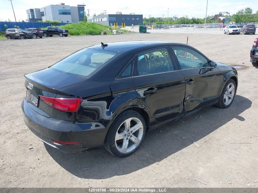 2017 Audi A3 VIN: WAUAUGFF7H1042374 Lot: 12018788