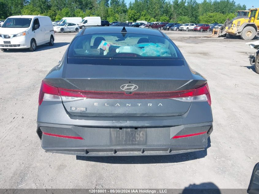 2024 Hyundai Elantra Preferred VIN: KMHLM4DG5RU701084 Lot: 12018801
