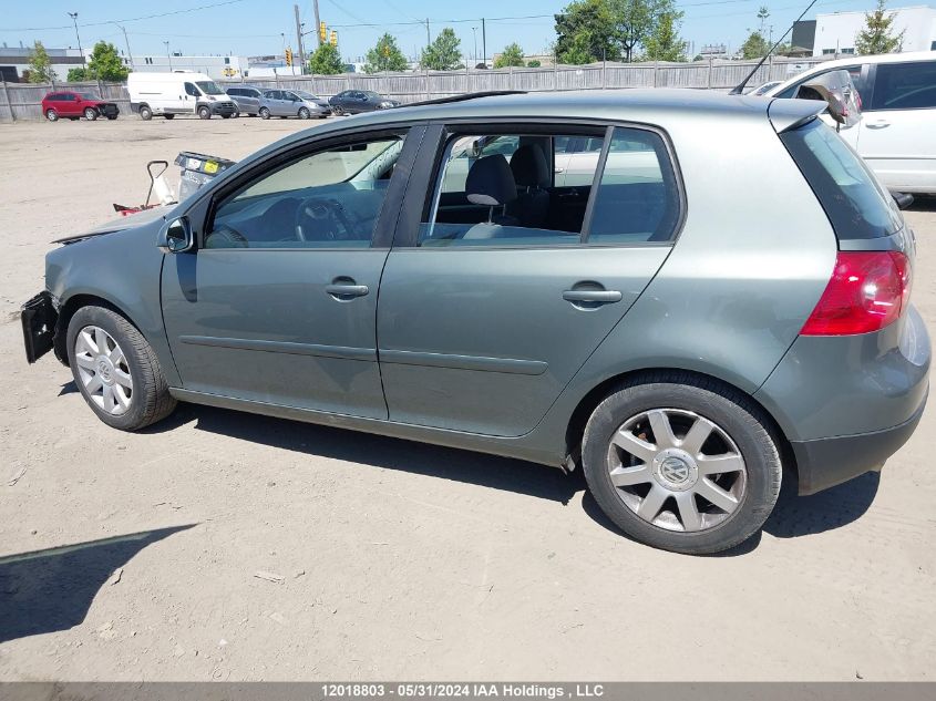 2007 Volkswagen Rabbit VIN: WVWCR71KX7W104434 Lot: 12018803