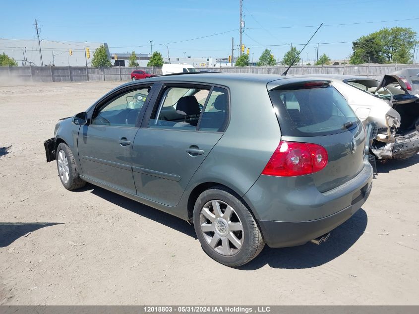 2007 Volkswagen Rabbit VIN: WVWCR71KX7W104434 Lot: 12018803