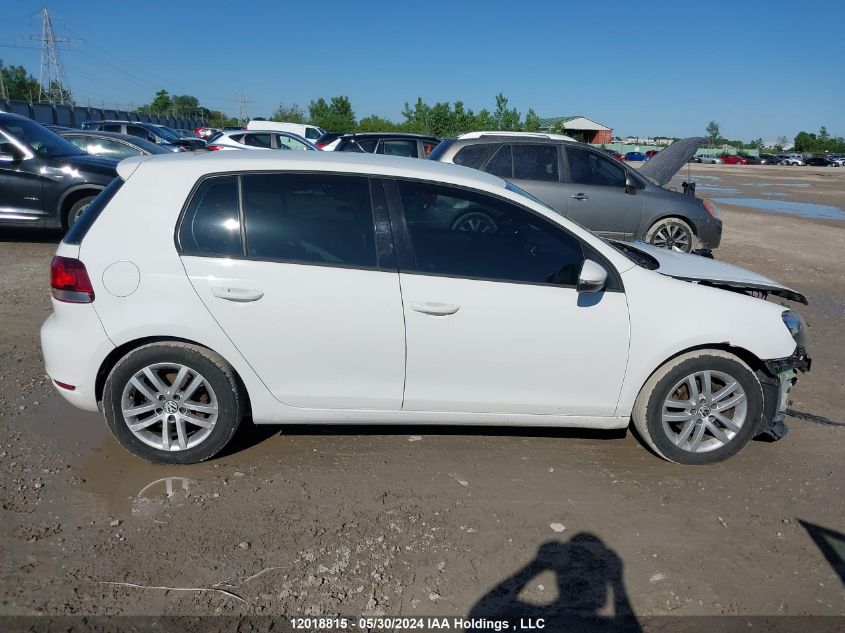 2011 Volkswagen Golf VIN: WVWCA7AJ0BW328139 Lot: 12018815