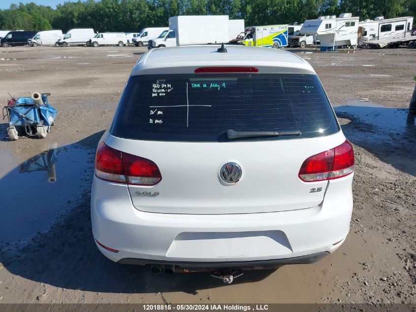 2011 Volkswagen Golf VIN: WVWCA7AJ0BW328139 Lot: 12018815