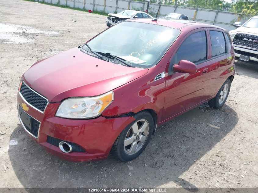 2011 Chevrolet Aveo VIN: 3G1TC6DG1BL106261 Lot: 12018816