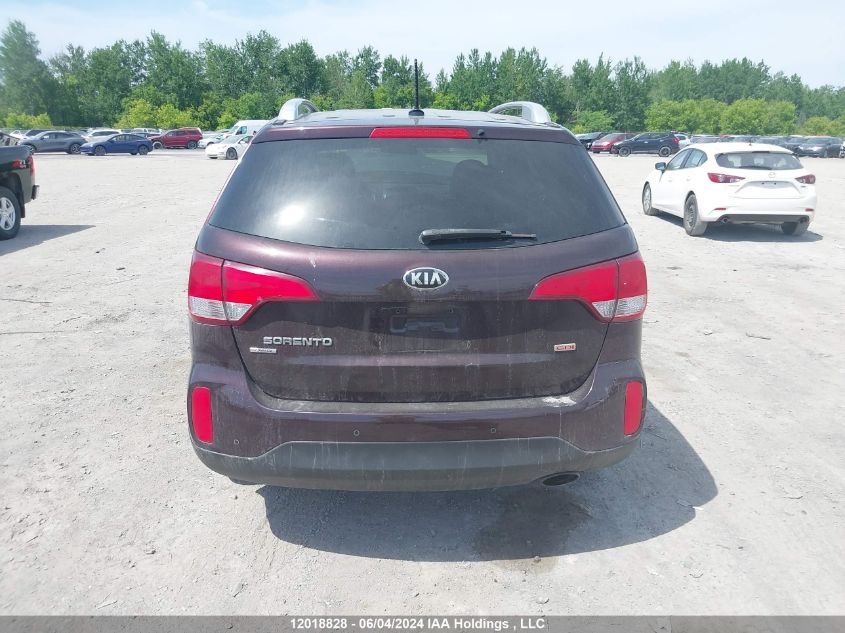 2015 Kia Sorento VIN: 5XYKTCA60FG629801 Lot: 12018828